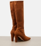 Manolo Blahnik Pavisco suede knee-high boots