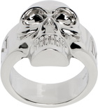 McQueen Silver Skull Ring