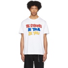 mastermind WORLD White Be True T-Shirt