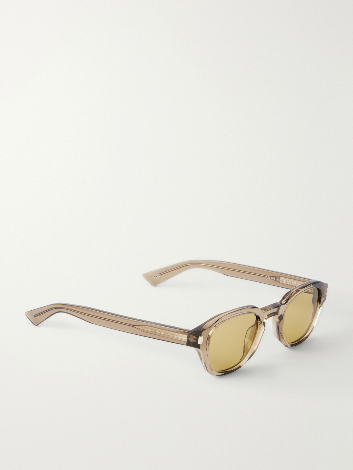 SAINT LAURENT - SL 946 Round-Frame Recycled Acetate Sunglasses - Brown