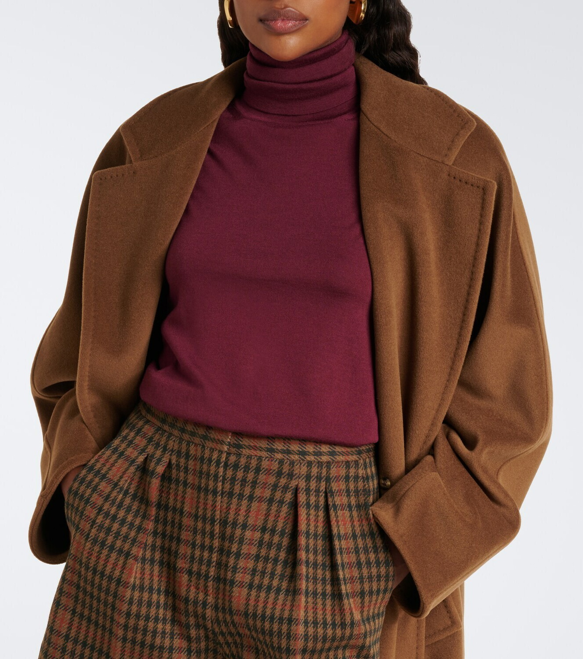 Max Mara Virgin wool turtleneck sweater