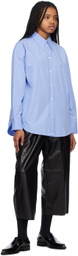 Teurn Studios Blue Droptail Shirt
