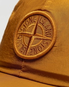 Stone Island Regenerated Nylon Hat Orange - Mens - Caps