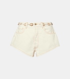 Alanui Ocean Dream denim shorts