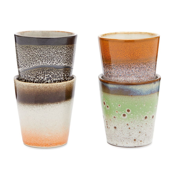 Photo: HKLiving Ristretto Mugs - Set of 4 in Good Vibes 