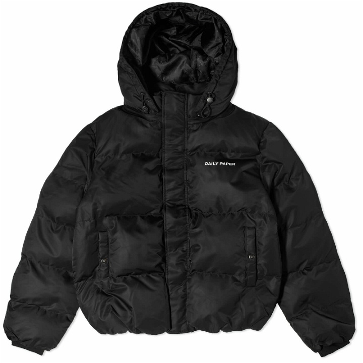Photo: Daily Paper Men's Epuffa Puffer Jacket in Black