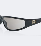 Miu Miu Signature rectangular sunglasses
