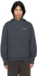 Axel Arigato Gray Monogram Hoodie