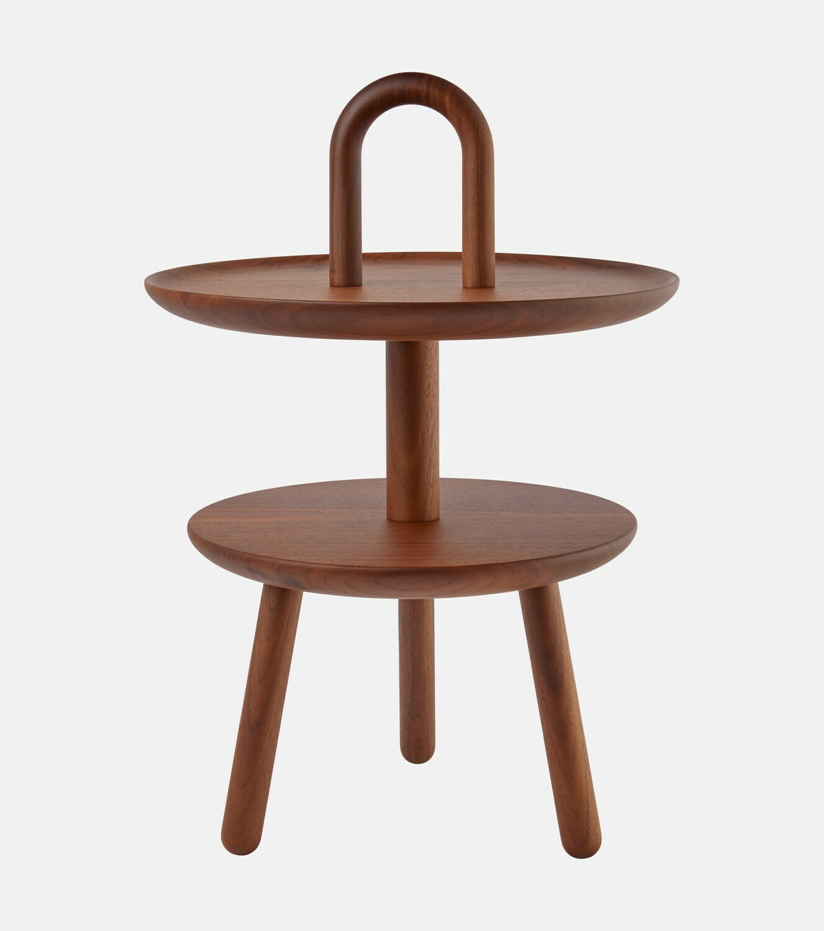 Cassina Réaction Poétique walnut side table by Jaime Hayon