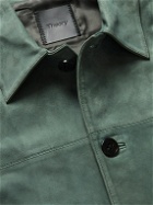 Theory - Selk Nubuck Shirt Jacket - Green