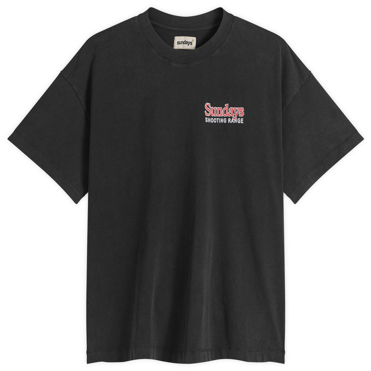 Sundays Men's Range T-Shirt in Black