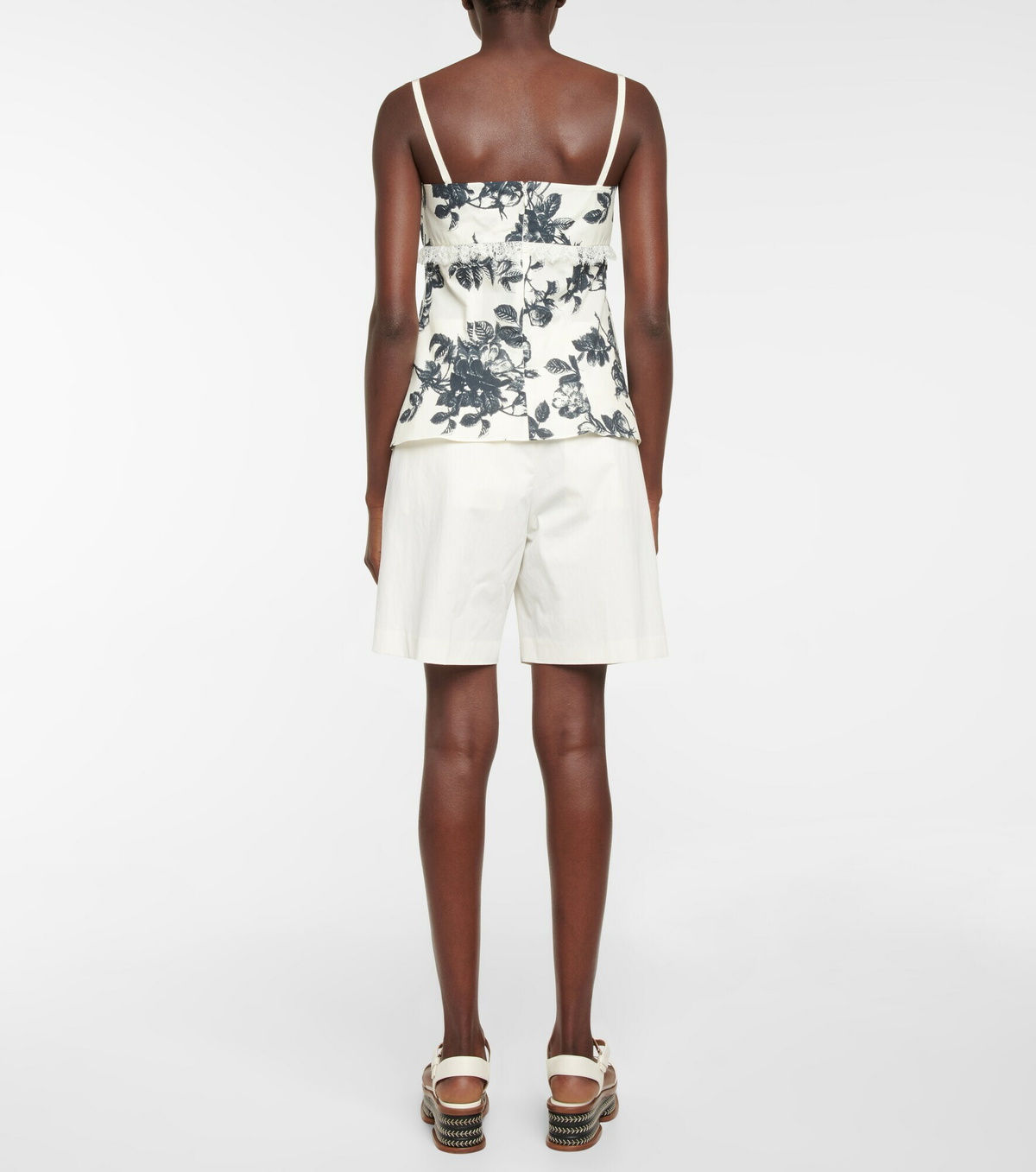 Brock Collection - Siria floral cotton camisole