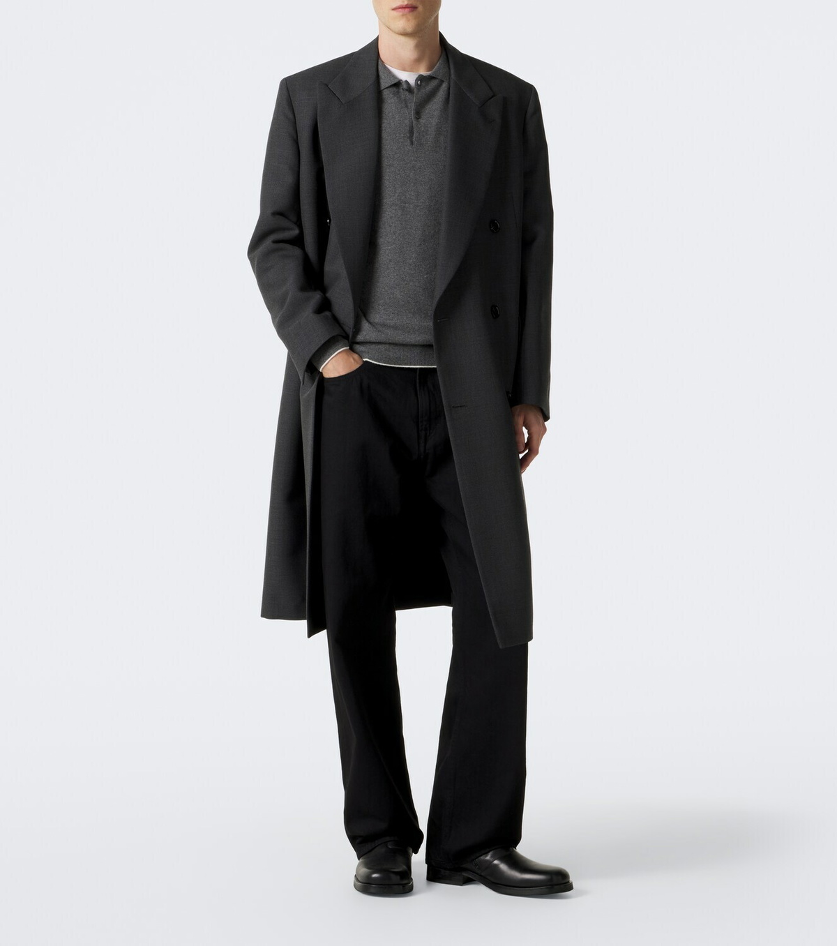 Arch4 Mr Swansea cashmere polo sweater