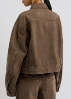 Entire Studios Gem Denim Jacket Brown