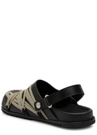 Rick Owens Mega Lace Leather Mules Black