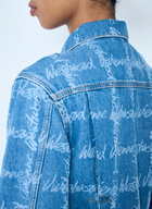 Vivienne Westwood Marlene Cropped Denim Jacket
