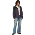 The North Face Purple HKe Spectra GORE-TEX Mountain Light Rain Jacket