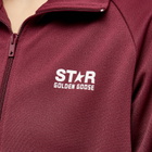 Golden Goose Women's Star Track Jacket in Windsor Wine/White