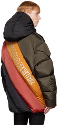 Dsquared2 Multicolor D-Quilting Down Jacket