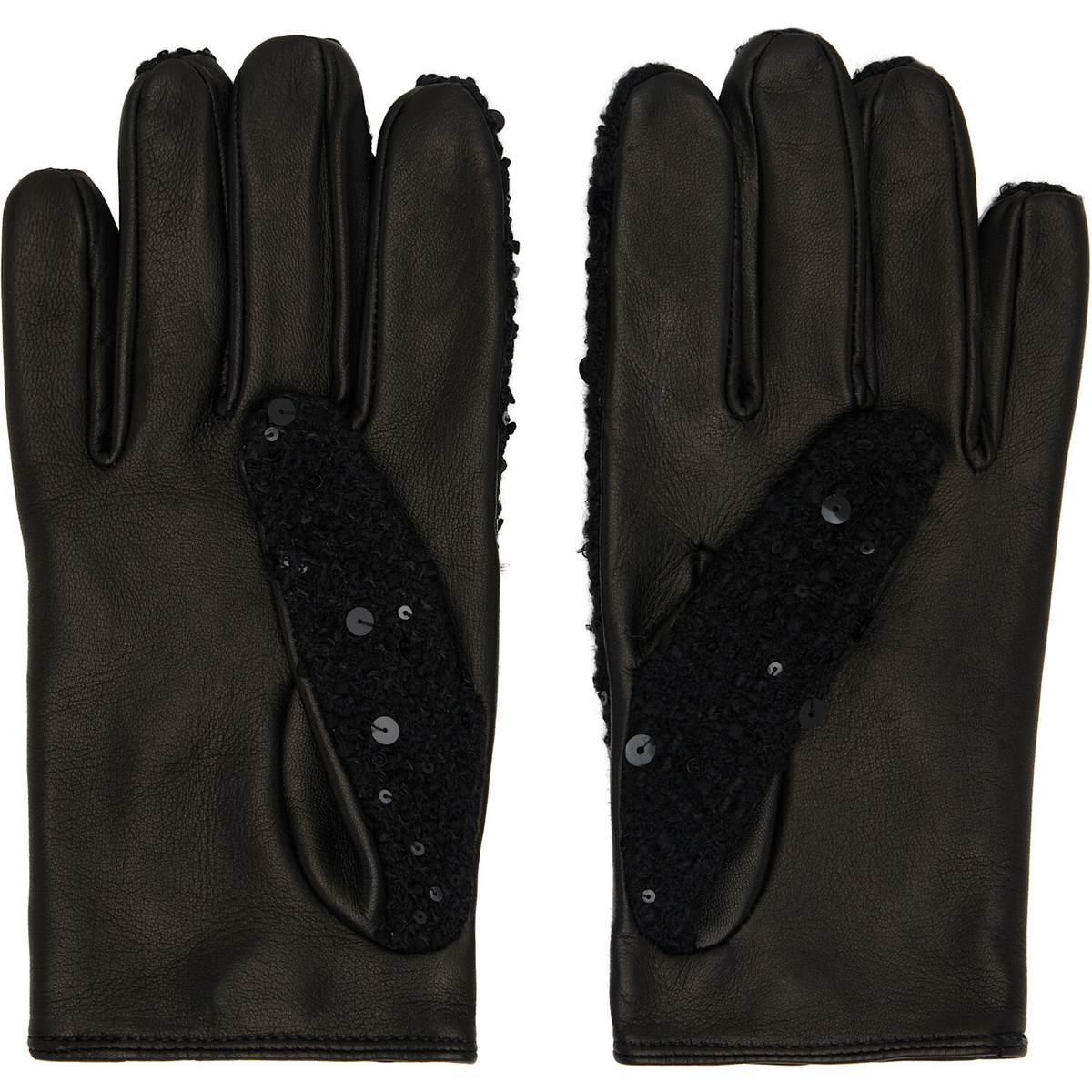 Ernest W. Baker Black Driving Gloves