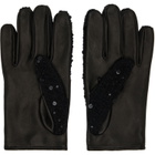 Ernest W. Baker Black Driving Gloves