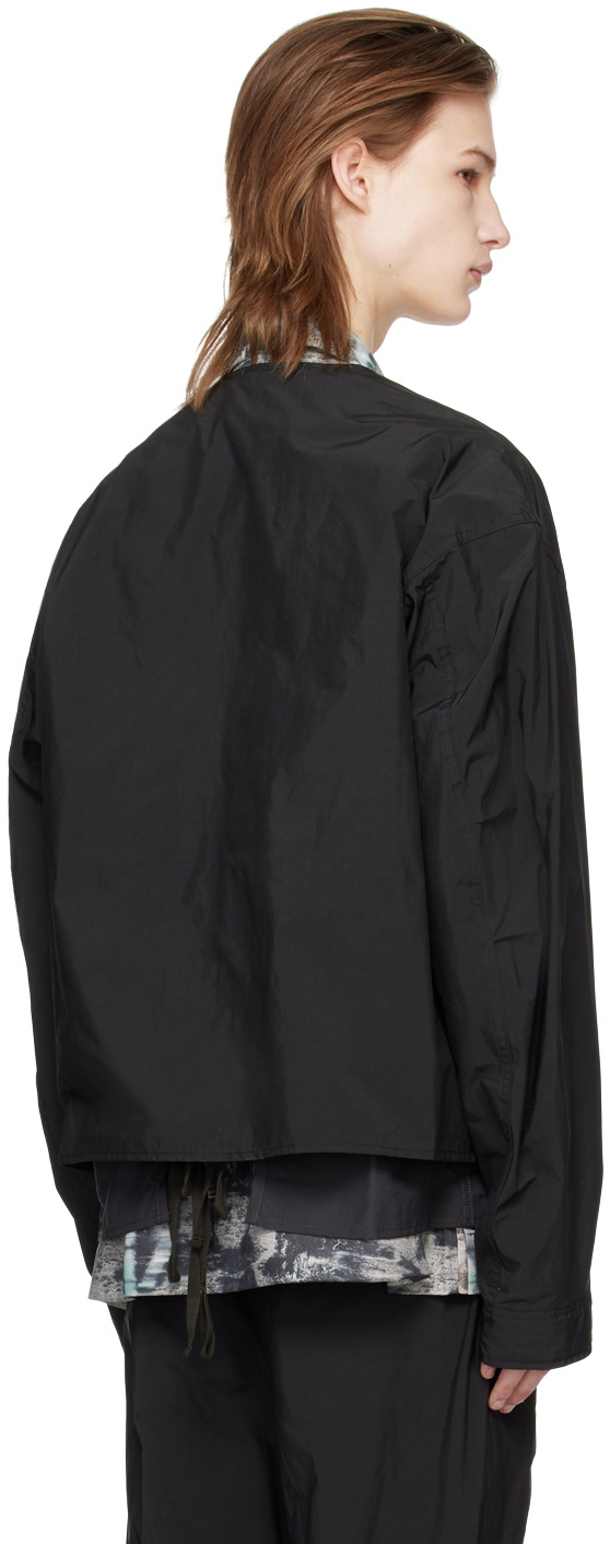 meanswhile Black Paper Touch 4Way Reversible Jacket