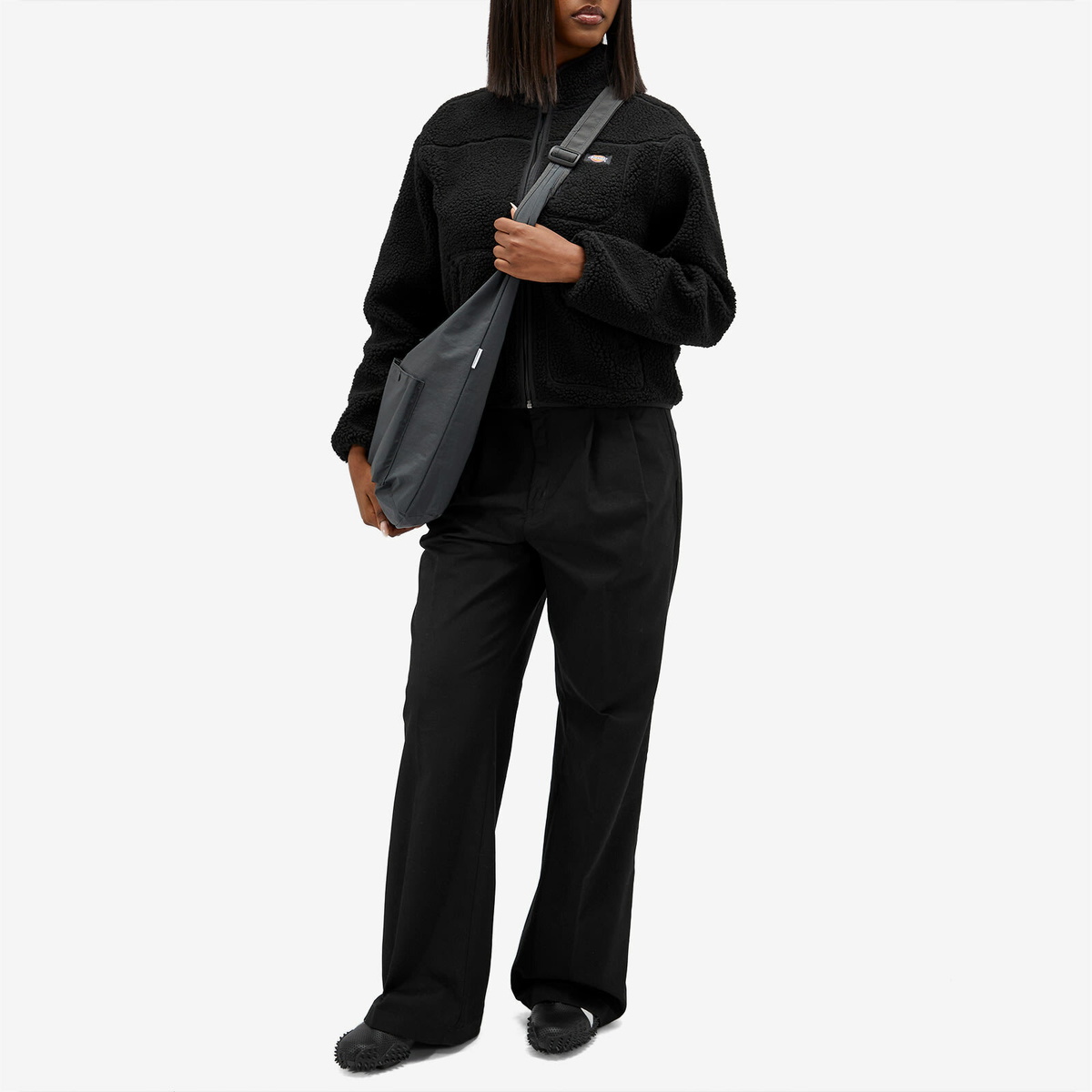 Dickies Women's Mount Hope Fleece in Black