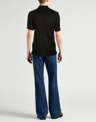 Paul & Shark Mens Polo shirt in Black