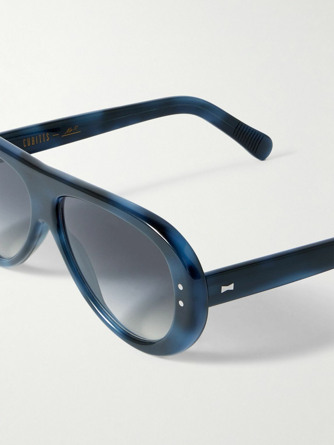 Mr P. - Cubitts Ischia Aviator-Style Acetate Sunglasses