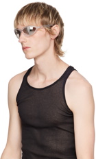 Prada Eyewear Transparent Runway Sunglasses