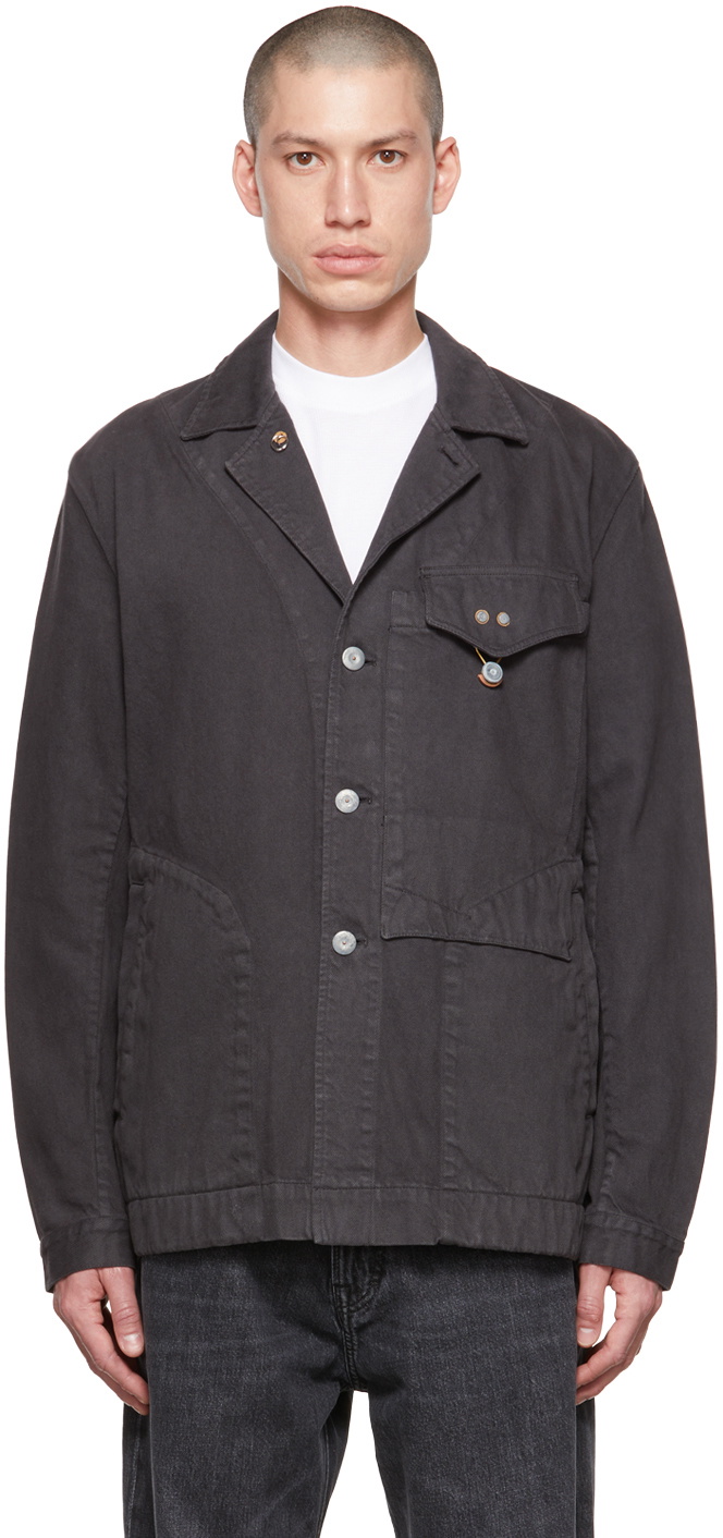 Objects IV Life Gray Workwear Blazer