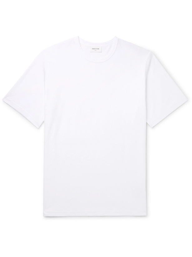 Photo: Wood Wood - Allan Two-Pack Organic Cotton-Jersey T-Shirts - White