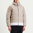 Taion Men's x Mountain Research Down Zip Parka Jacket in Grey