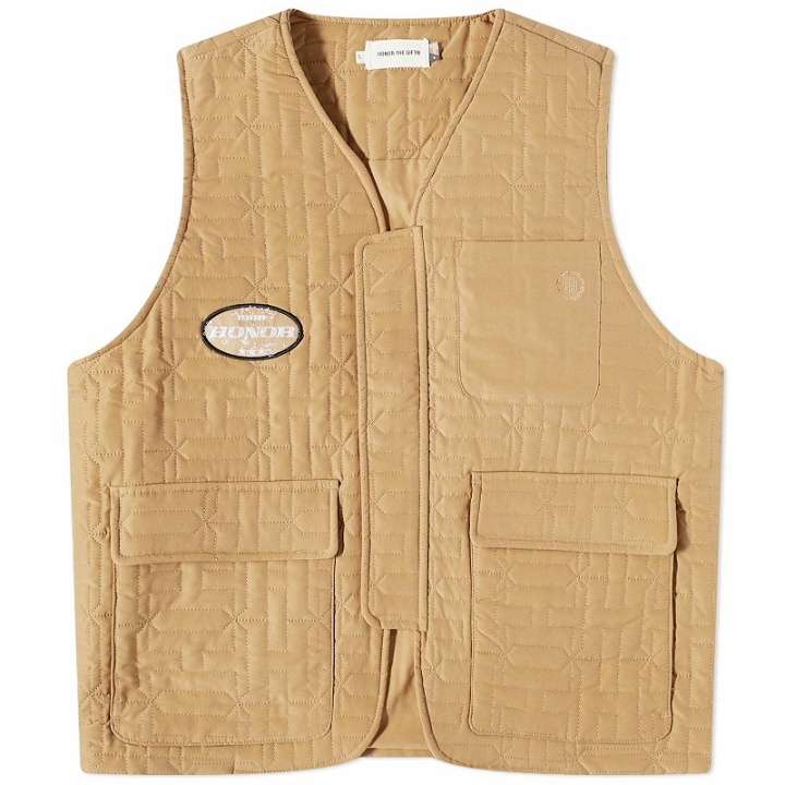 Photo: Honor the Gift Men's Quilted Vest in Khaki