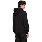 Dolce and Gabbana Black Plaque Hoodie