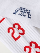 Rostersox - Legend Intarsia Ribbed Cotton Socks