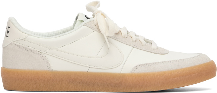 Photo: Nike White & Gray Killshot 2 Leather Sneakers
