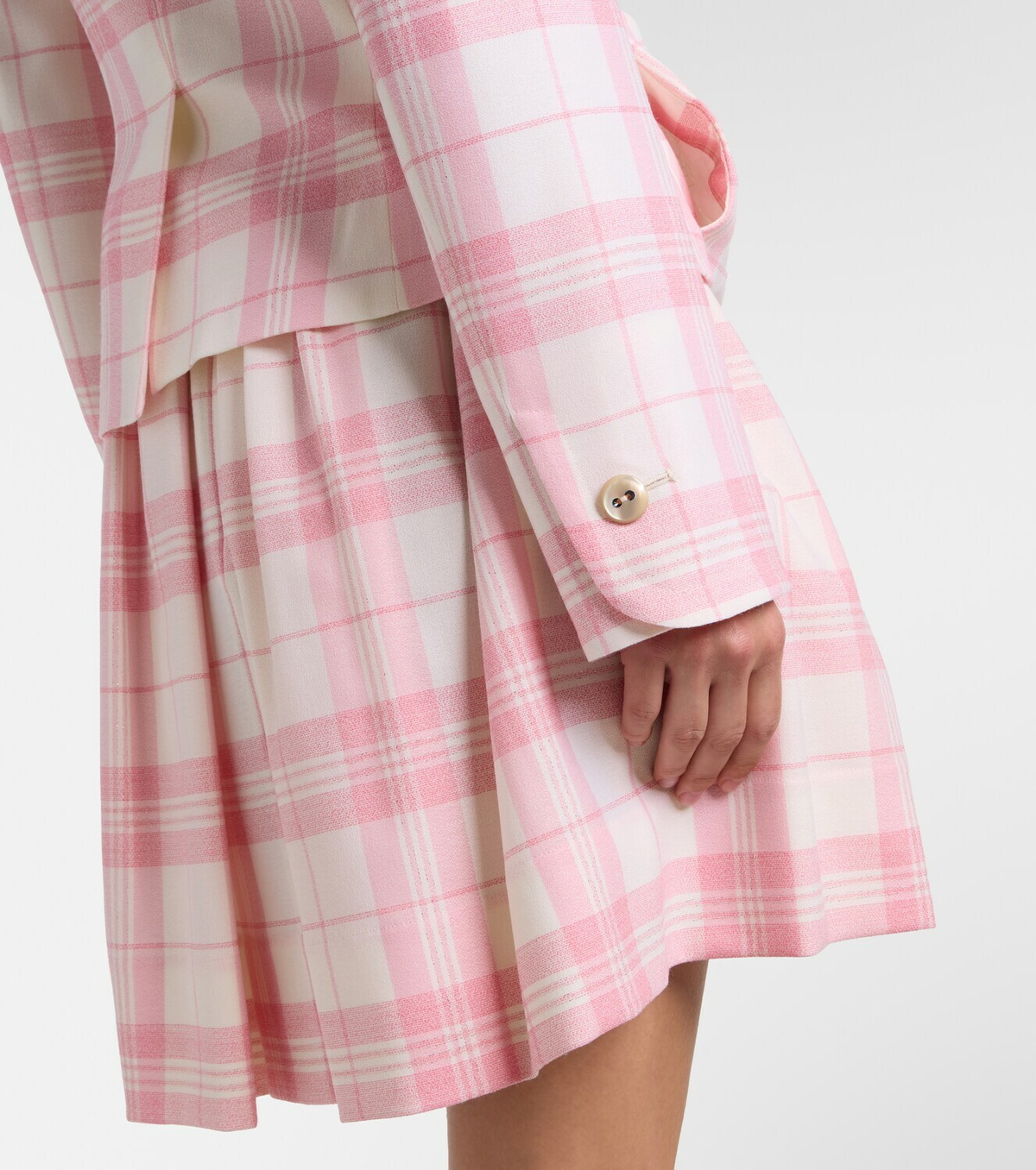 Vivienne Westwood Checked wool-blend blazer