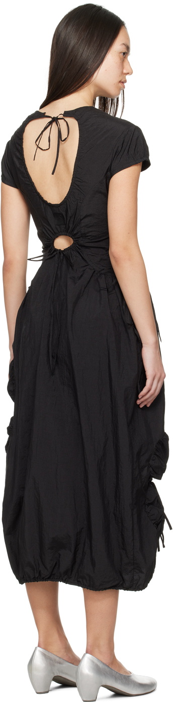 J.Kim Black Flower Maxi Dress