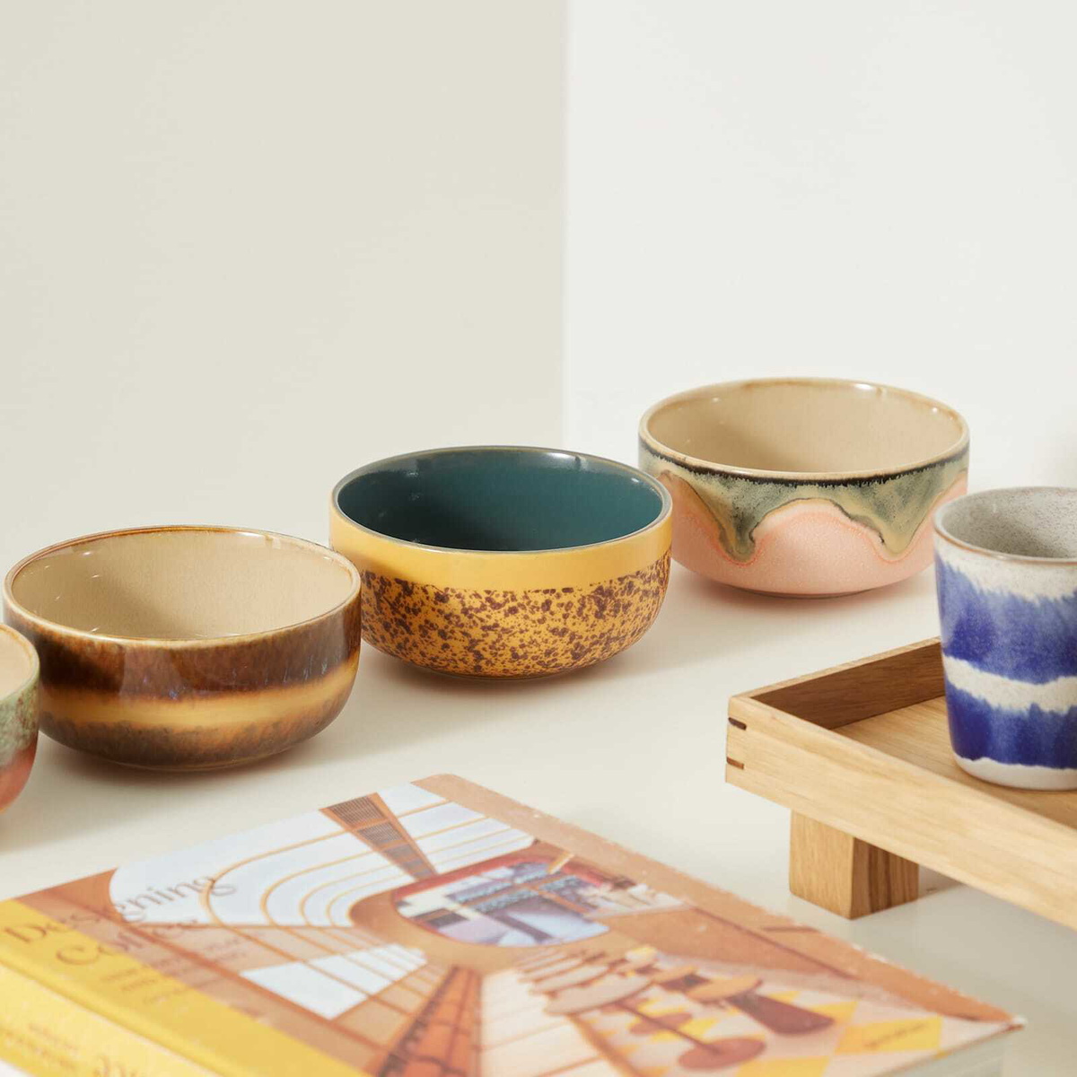 HKLiving Dessert Bowls - Set of 4 in Harbour 