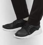 McQ Alexander McQueen - Gishiki Leather-Trimmed Mesh Sneakers - Men - Black