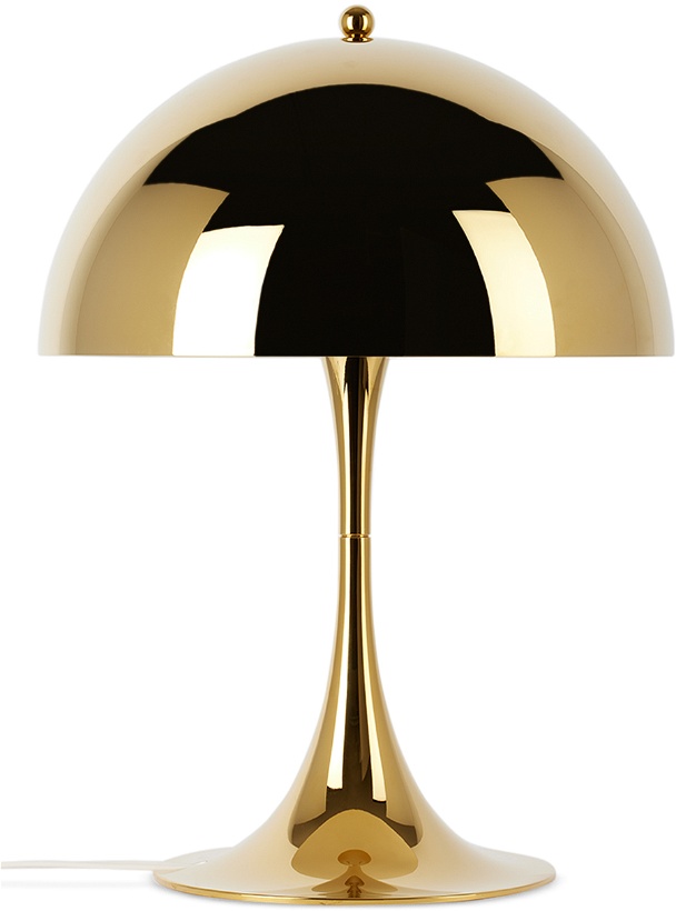 Photo: Louis Poulsen Inc Gold Panthella 320 Table Lamp