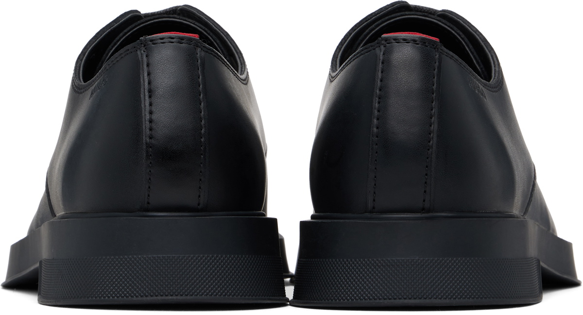 Hugo Black Leather Derbys