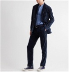 Massimo Alba - Cotton-Corduroy Suit Jacket - Blue