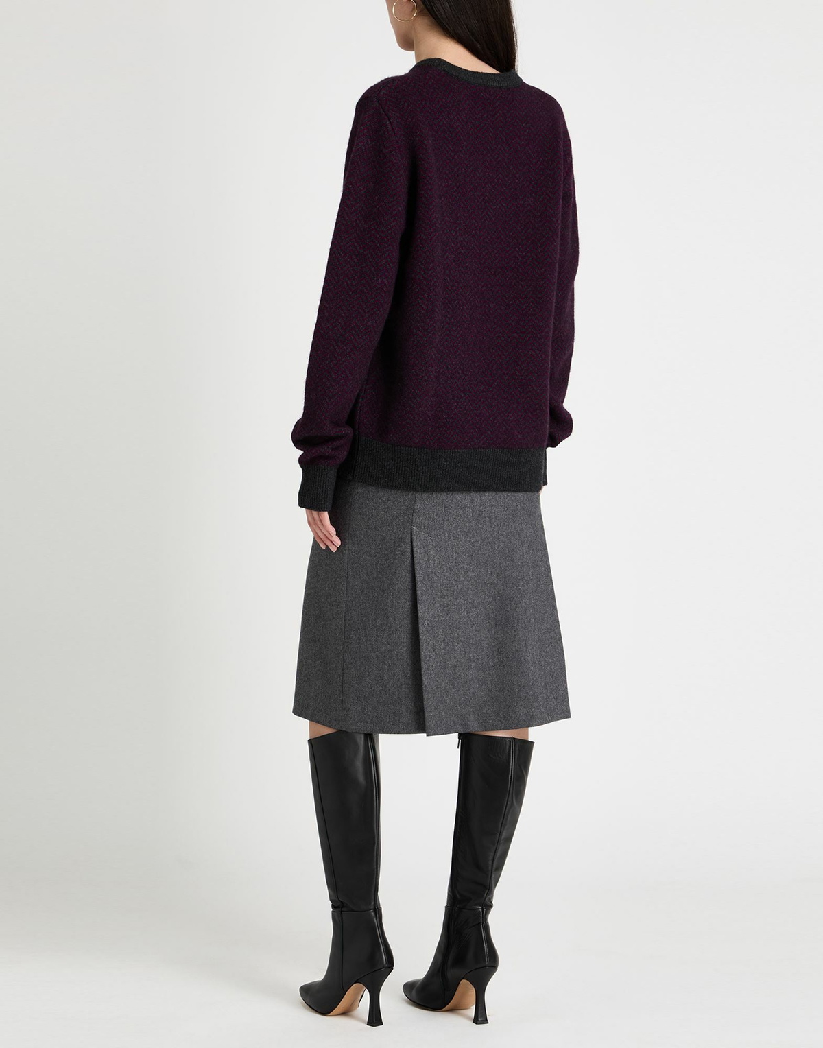 Majestic Filatures Womens Sweater Garnet