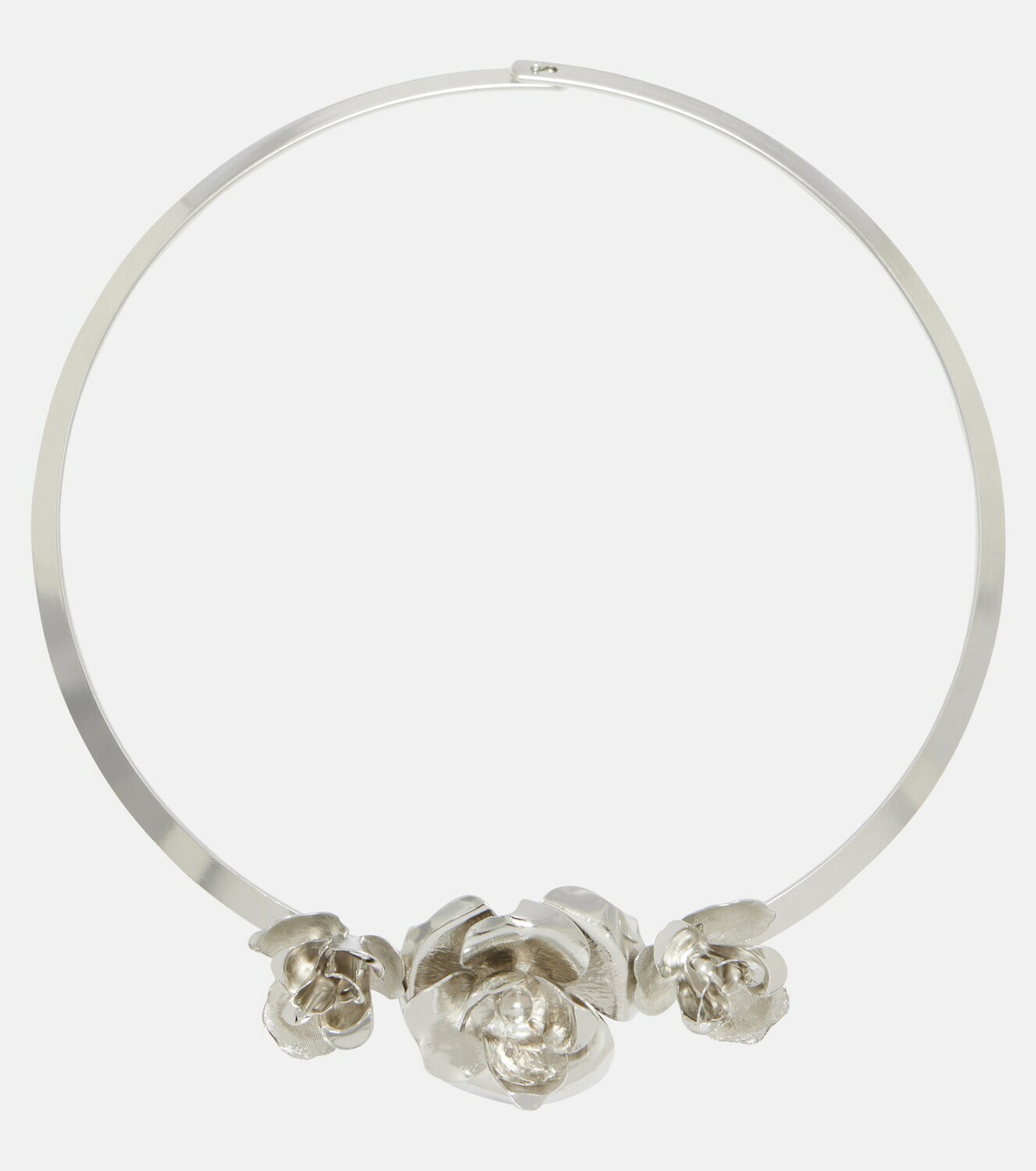 Jennifer Behr Rosalba floral-appliqué necklace