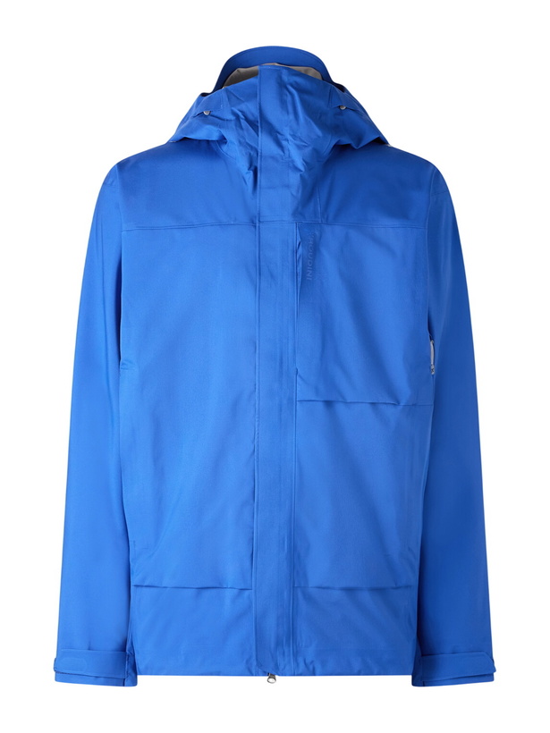 Photo: Houdini - RollerCoaster Hooded Recycled Ski Jacket - Blue
