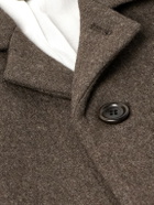 Amomento - Cropped Wool-Blend Jacket - Brown