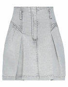 Alberta Ferretti Womens Denim skirt in Grey