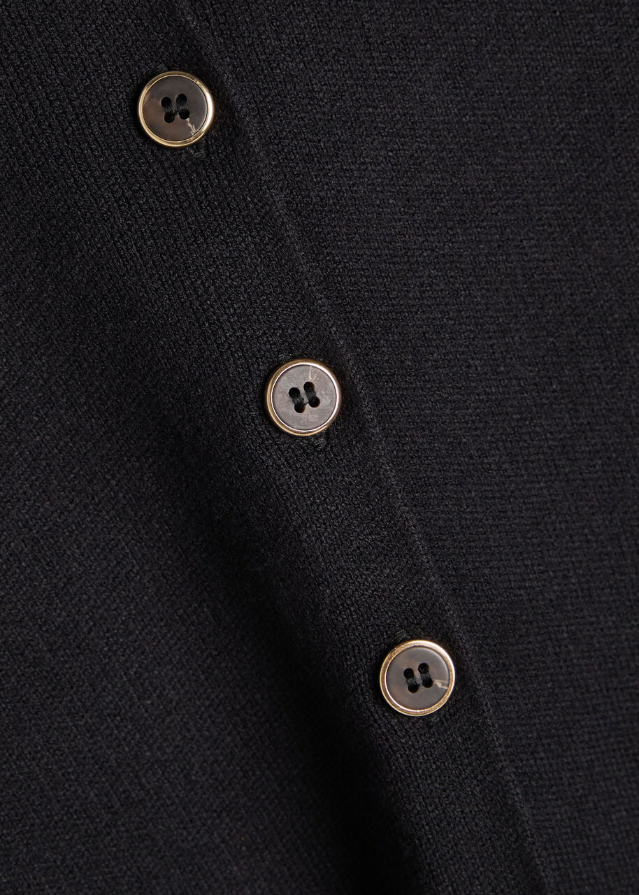 Good American Knit Cardigan Black